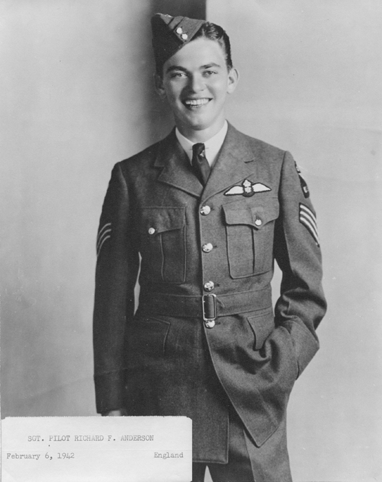 Sergeant Pilot Richard Frank Anderson RCAF